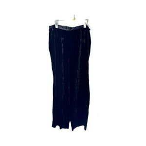 Talbots Midnight Black Wide Leg Pants